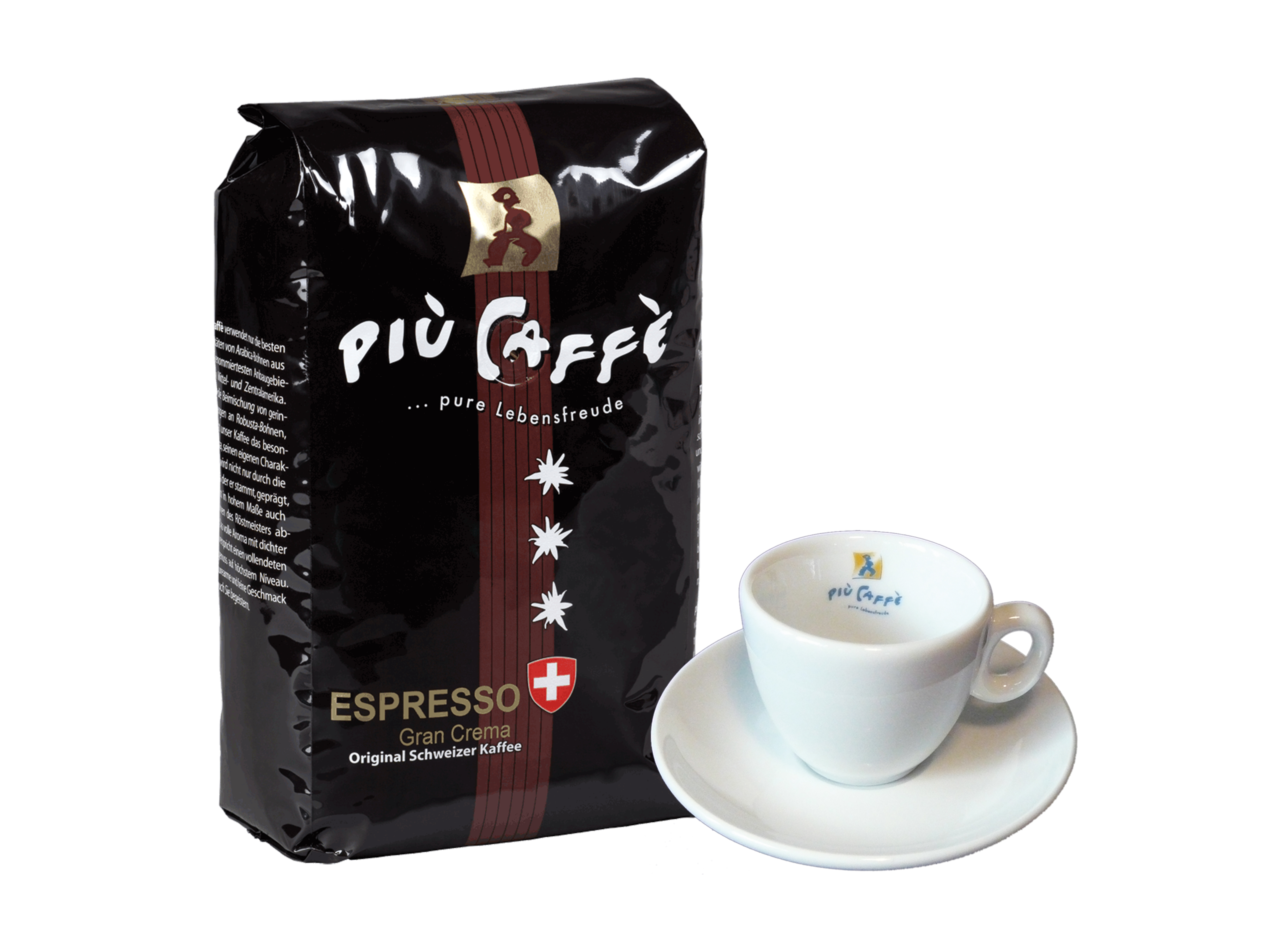 12x più caffè Espresso Gran Crema + 6 Espressotassen gratis